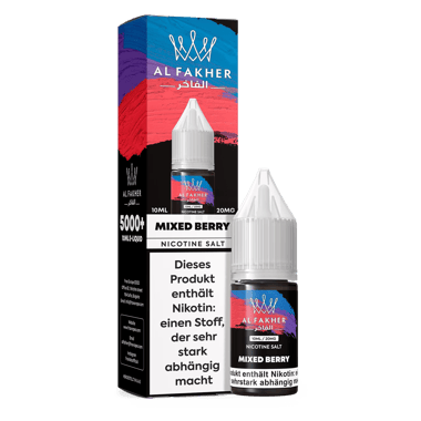 Al Fakher Liquid 10ml - Mixed Berry 20mg